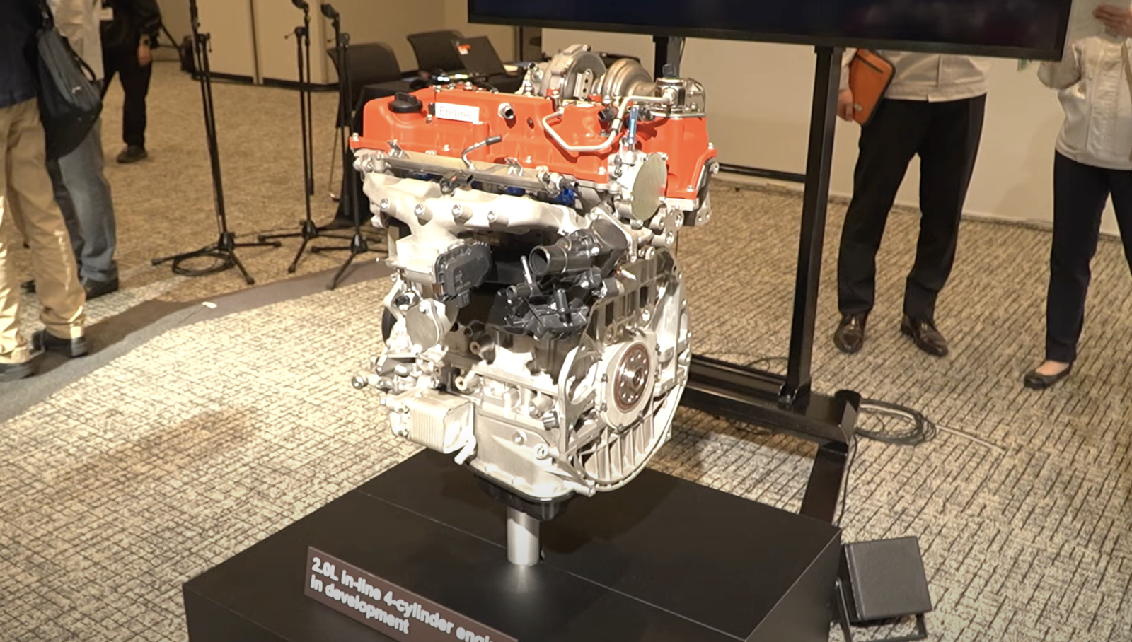 Toyota's new 2.0-litre inline-four petrol engine